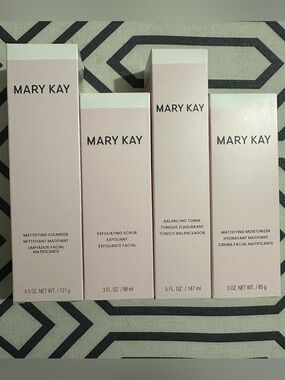 Brand New Mary Kay Mattifying Skincare Bundle.